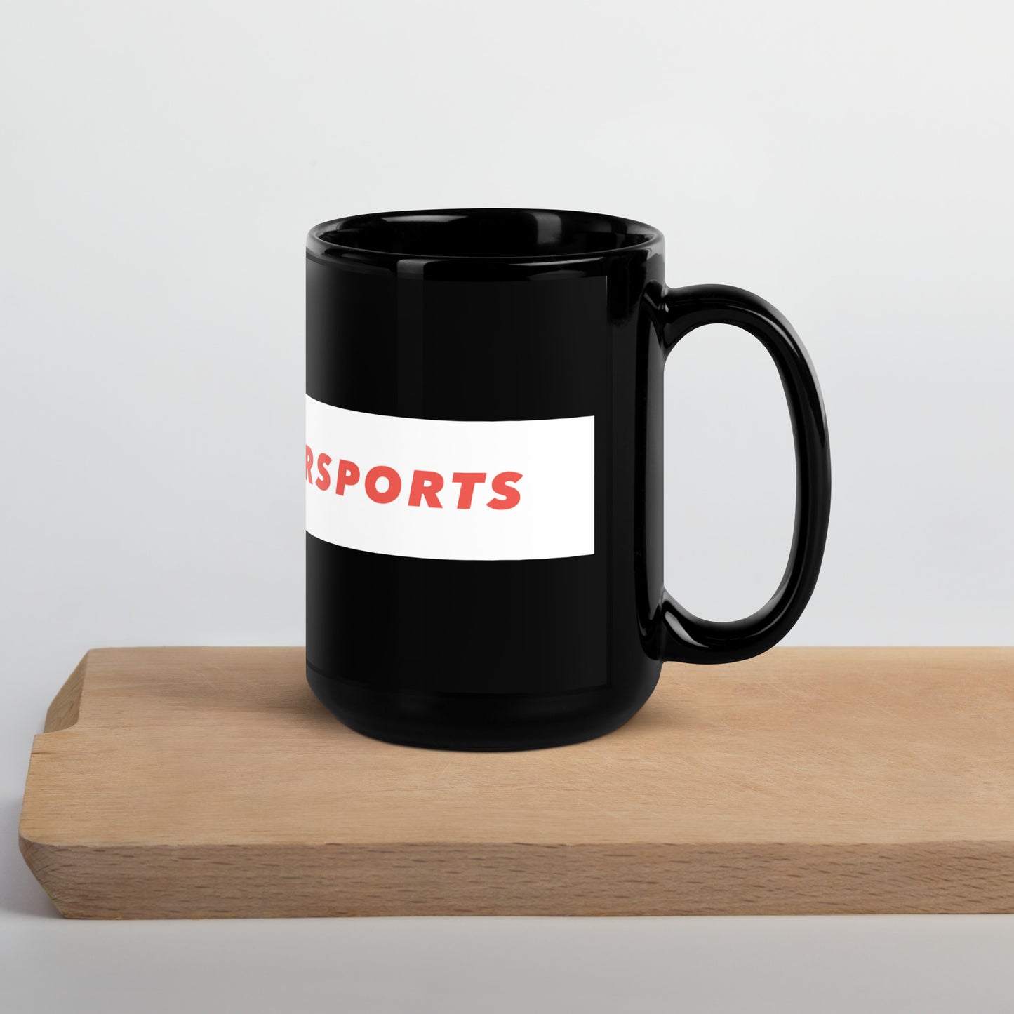 Black Glossy Mug