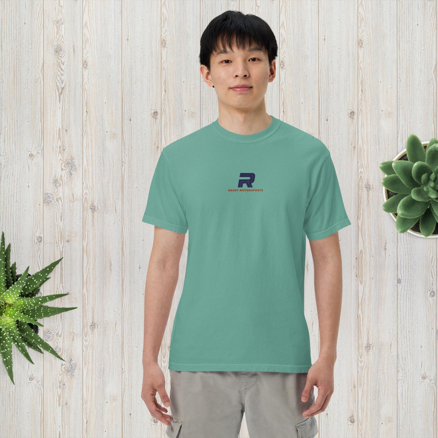 Men’s garment-dyed heavyweight t-shirt